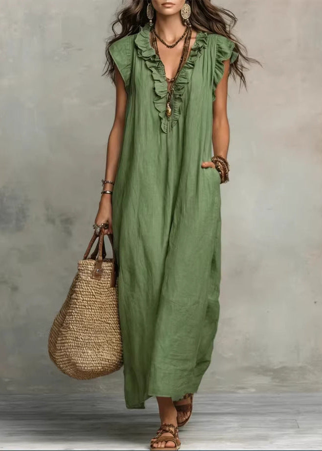 ÉLINA™ | Flowing Bohemian Dress