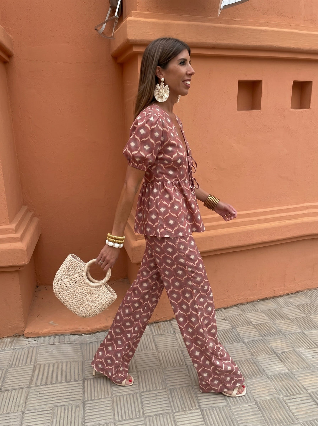 Valeria | Printed Two-Piece Set