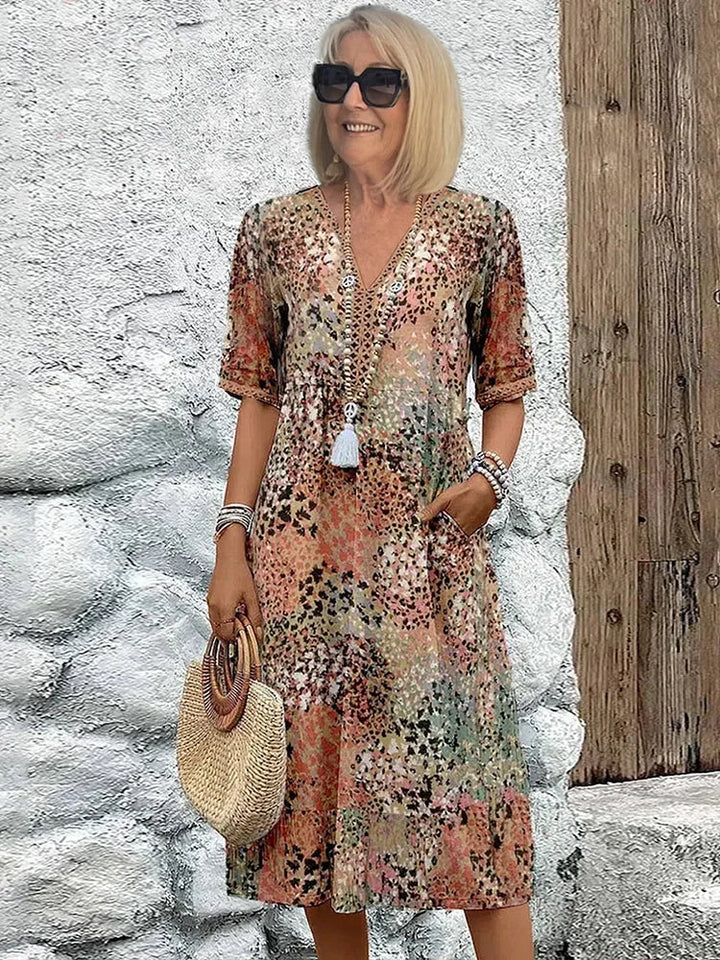 Vibrant summer dress