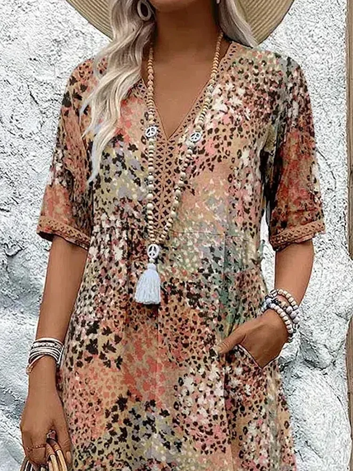 Yvonne | The Floral Midi Dress