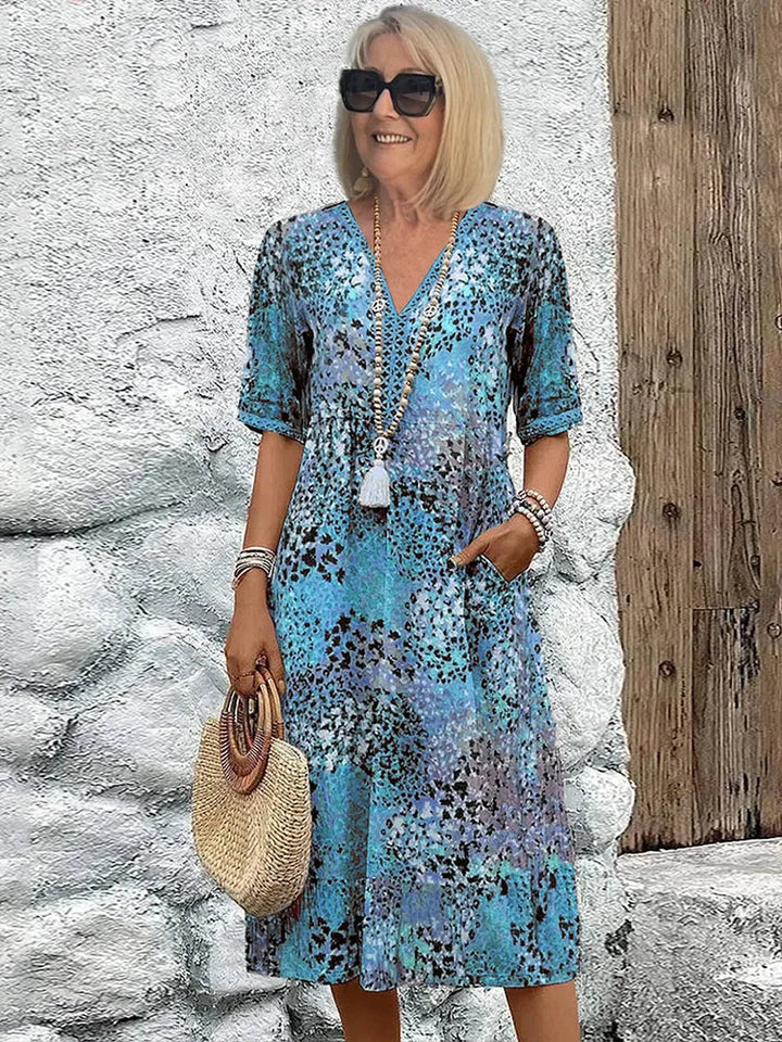 Vibrant summer dress