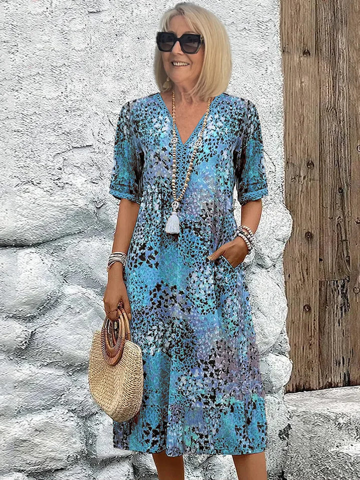 Yvonne | The Floral Midi Dress