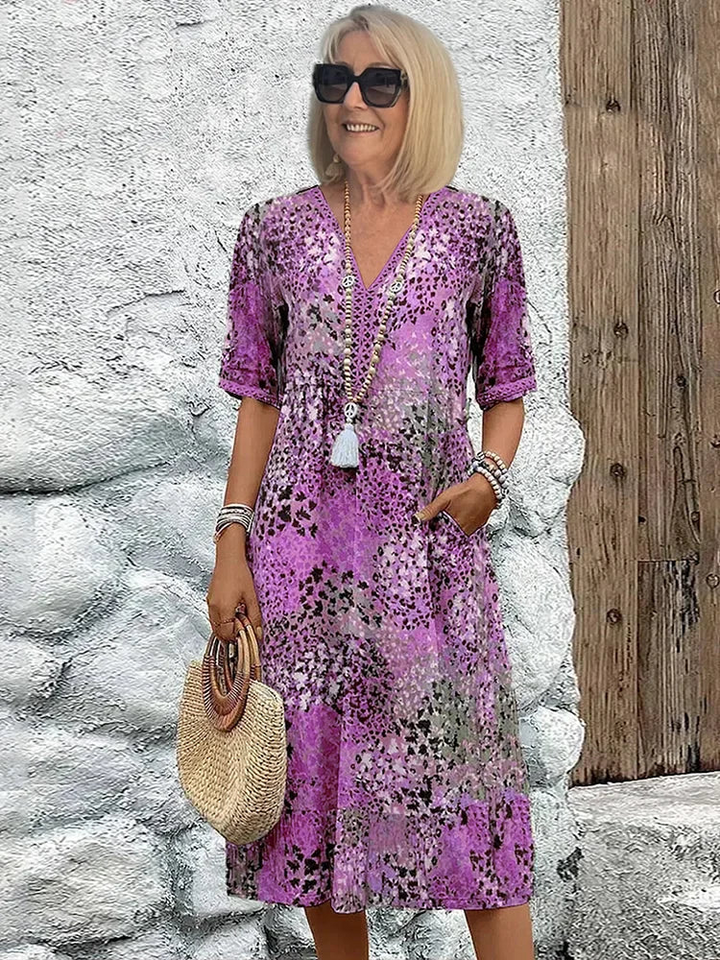 Vibrant summer dress