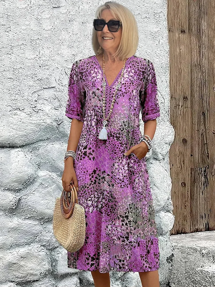 Yvonne | The Floral Midi Dress