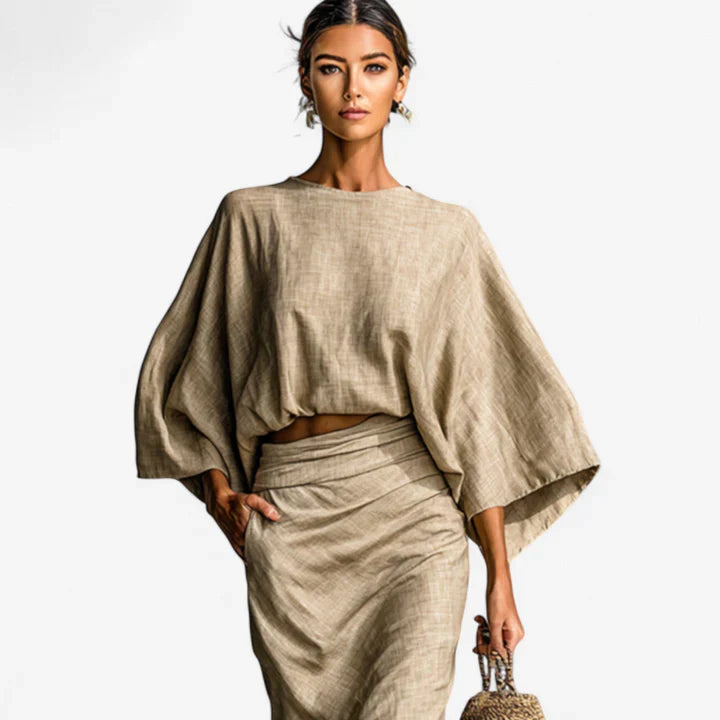 Sophie | Two Piece Set with Skirt
