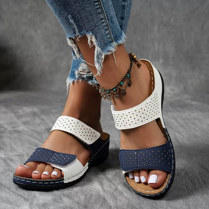 Ortholuxe™ – Breathable orthopedic slip-on sandals