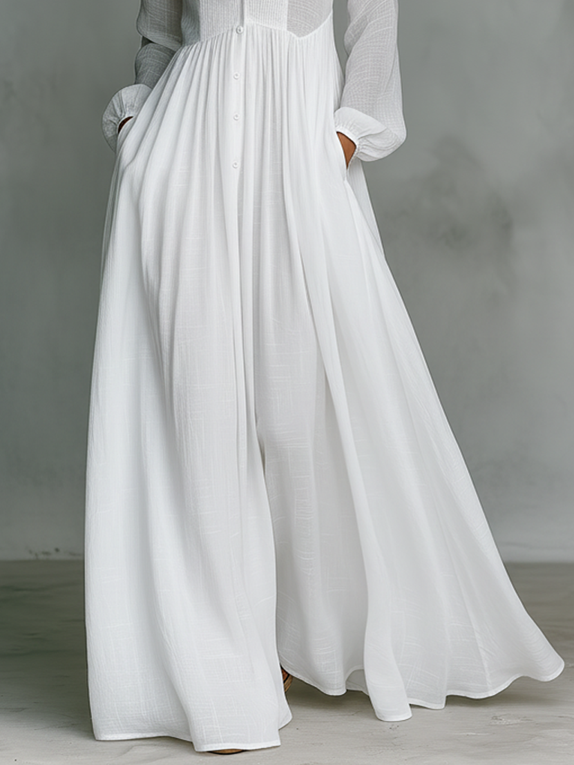 Iris | Minimalist Maxi Dress