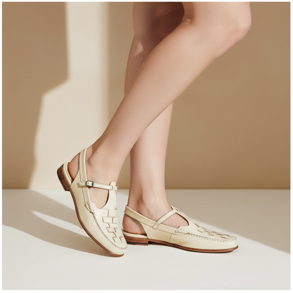 Savannah – Woven Charm Sandals