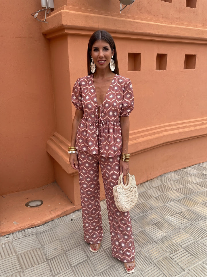 Valeria | Printed Two-Piece Set