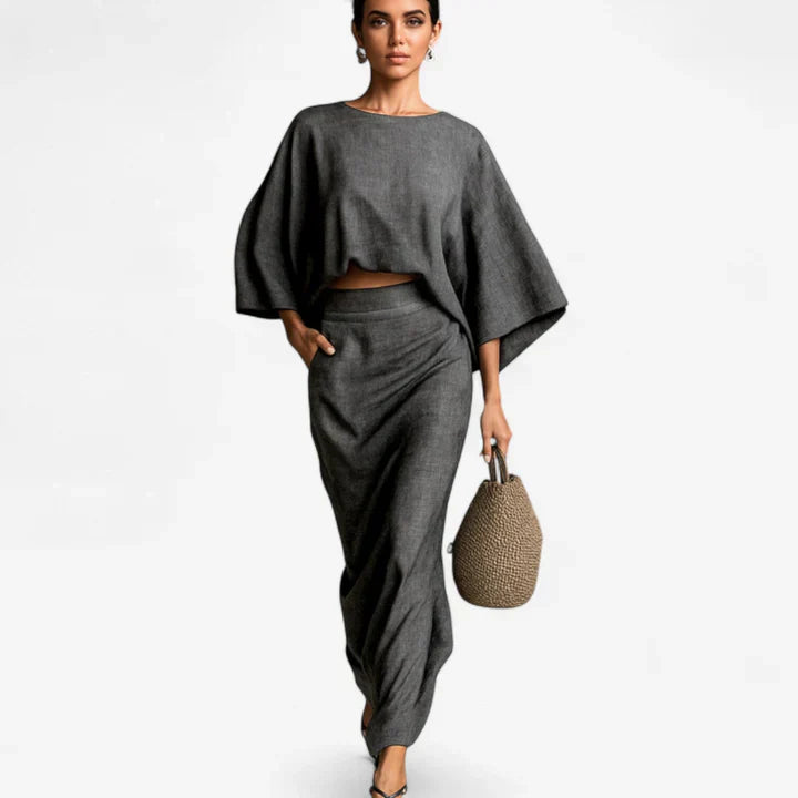 Sophie | Two Piece Set with Skirt