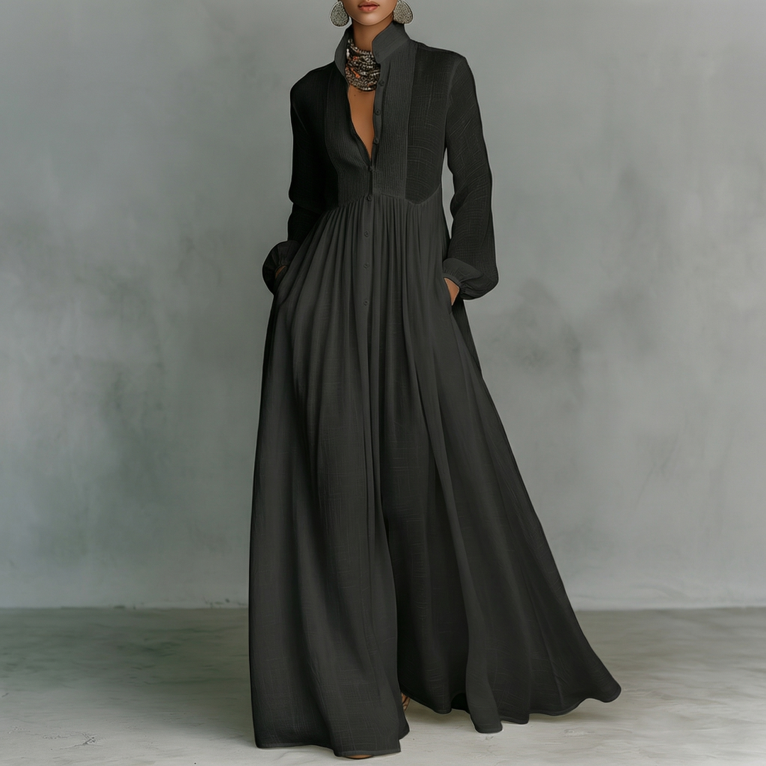 Iris | Minimalist Maxi Dress