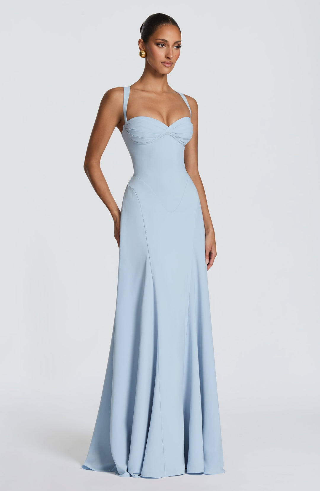 Amara | Elegance Maxi Dress with Sweetheart Neckline