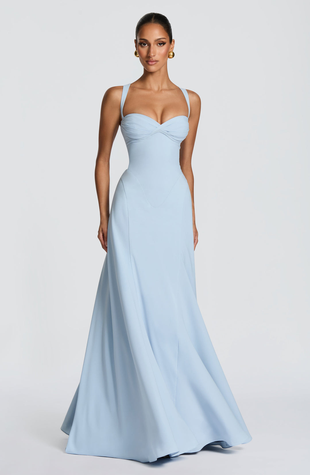 Amara | Elegance Maxi Dress with Sweetheart Neckline
