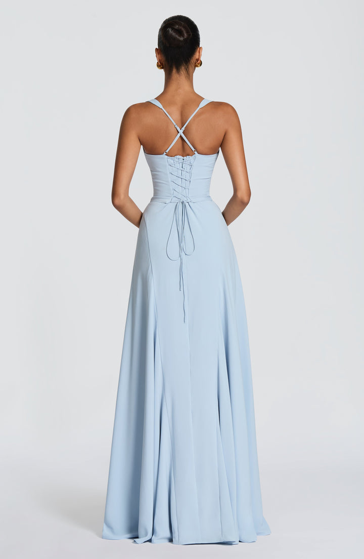 Amara | Elegance Maxi Dress with Sweetheart Neckline