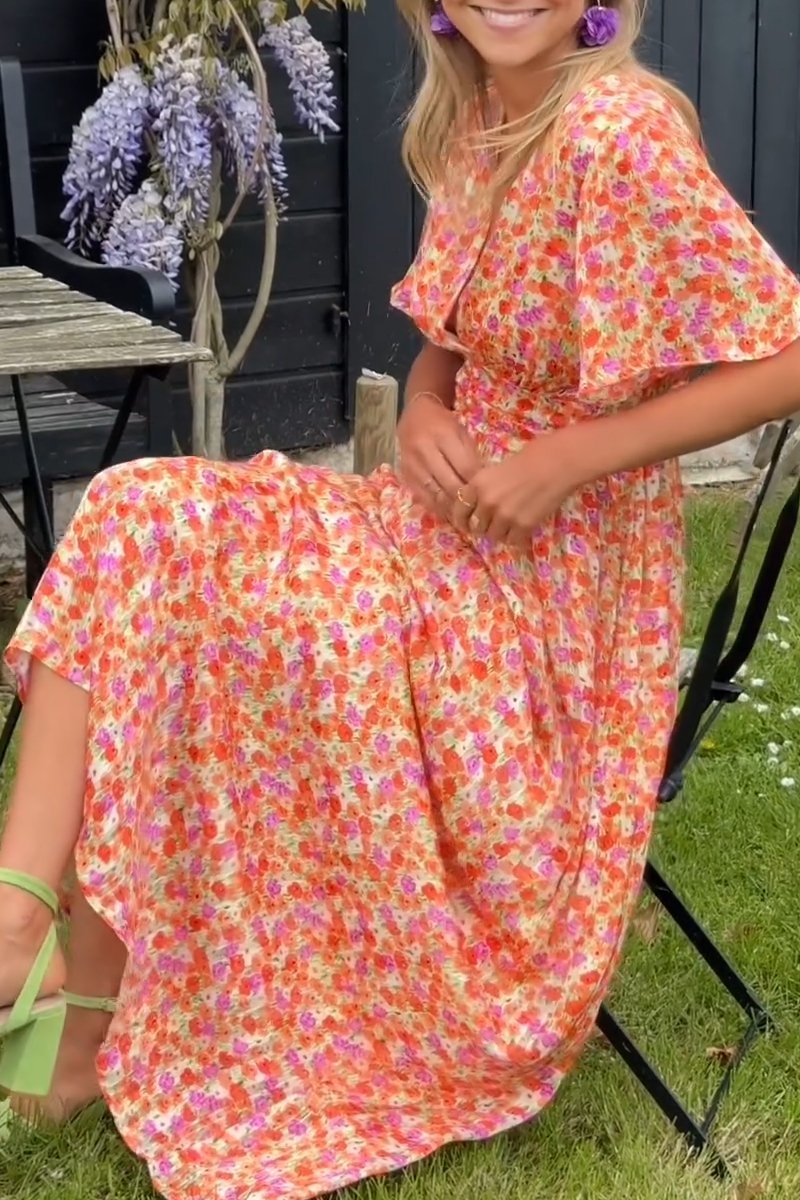 Cute floral summer dress