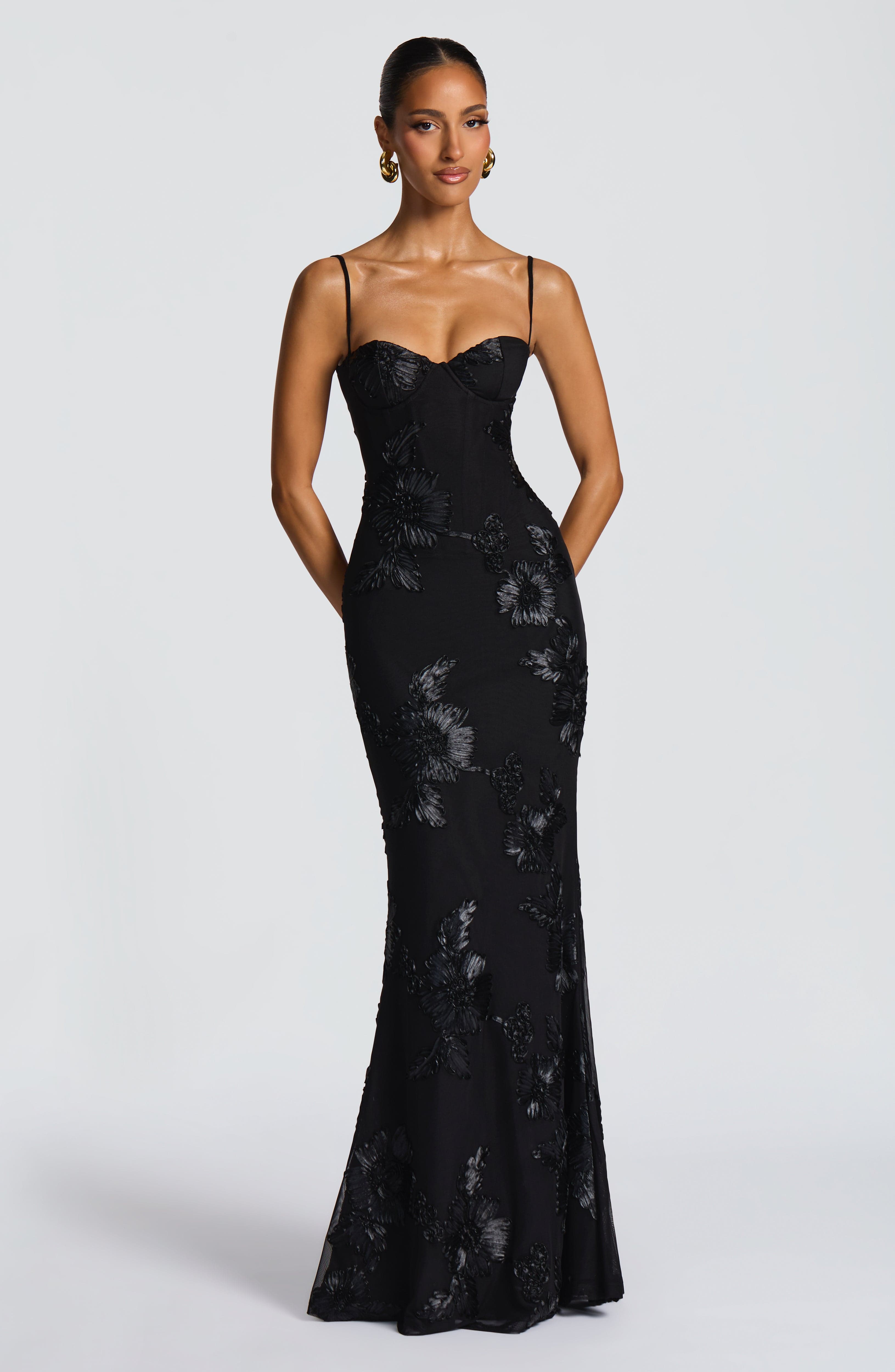 Black / UK 12 (L)