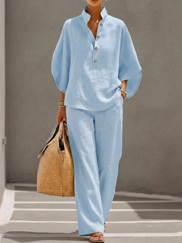 Poppy™ | Batwing Top & Wide Leg Set