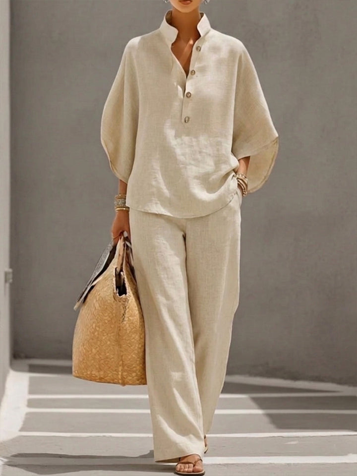 Alessia | 2-Piece Set with Batwing Sleeves