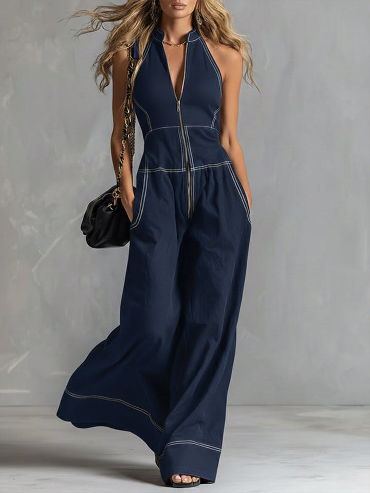 Melissa | Elegant Sleeveless Jumpsuit