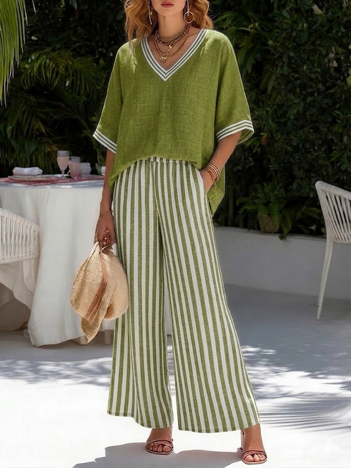 Juliette | Striped Summer Set