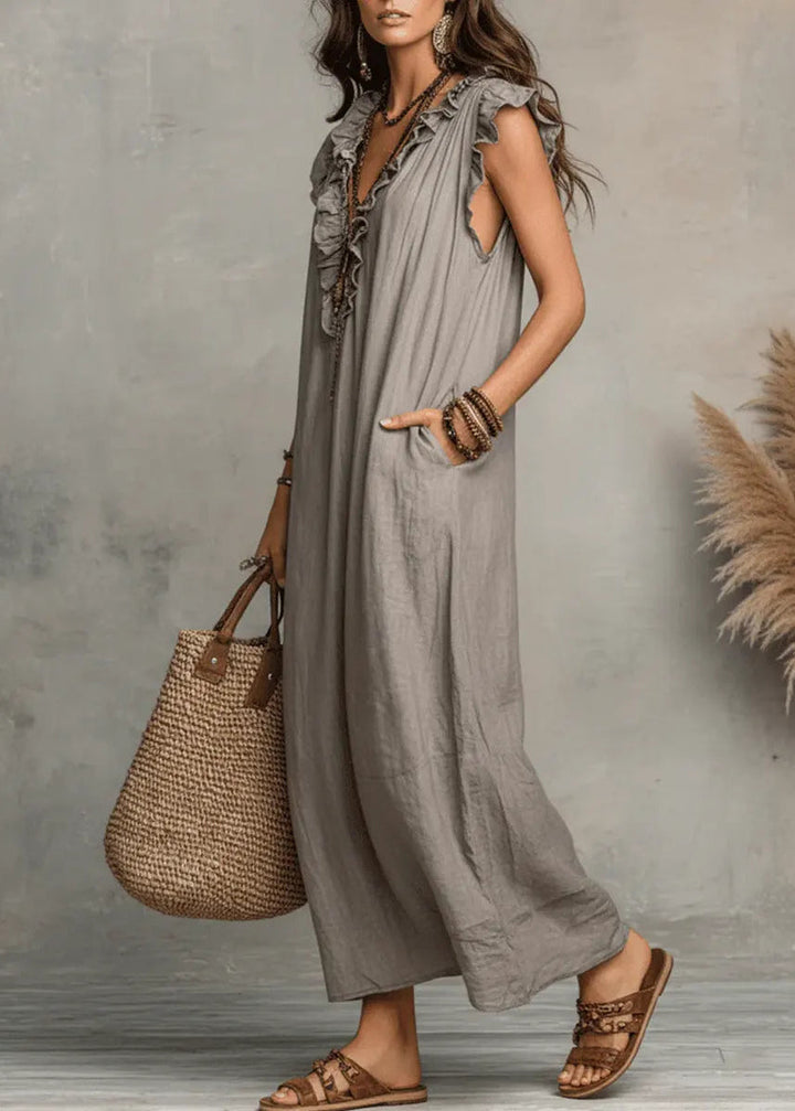 ÉLINA™ | Flowing Bohemian Dress