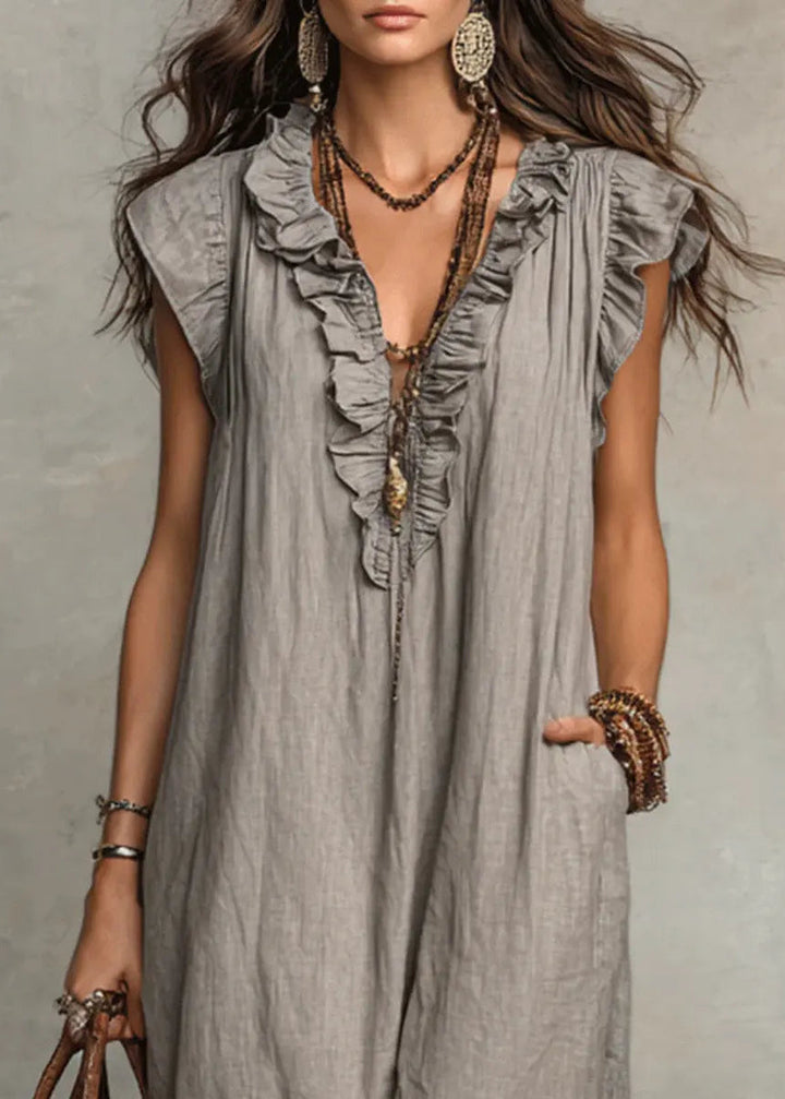 ÉLINA™ | Flowing Bohemian Dress