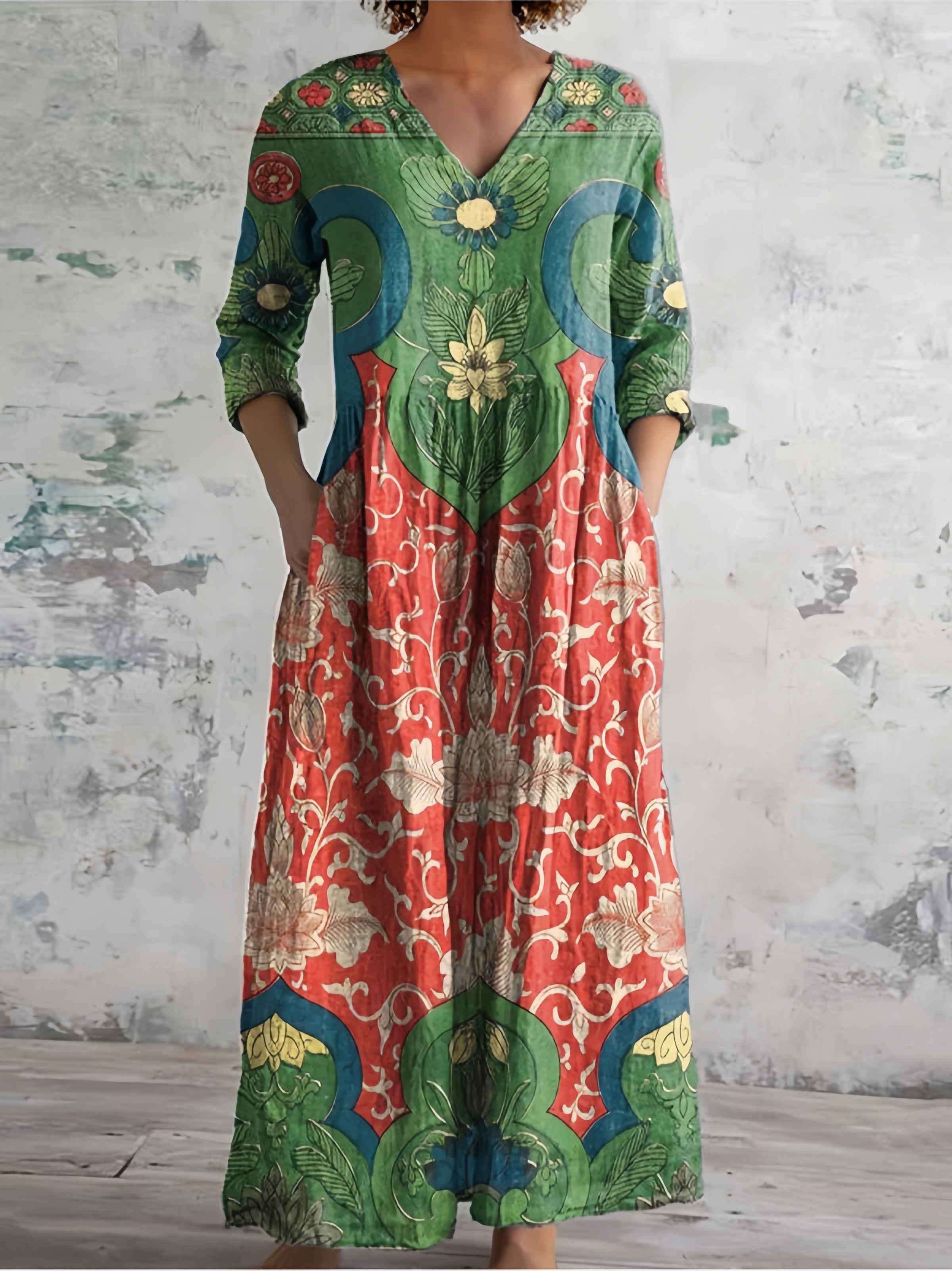 Green/Red / UK 24 (5XL)