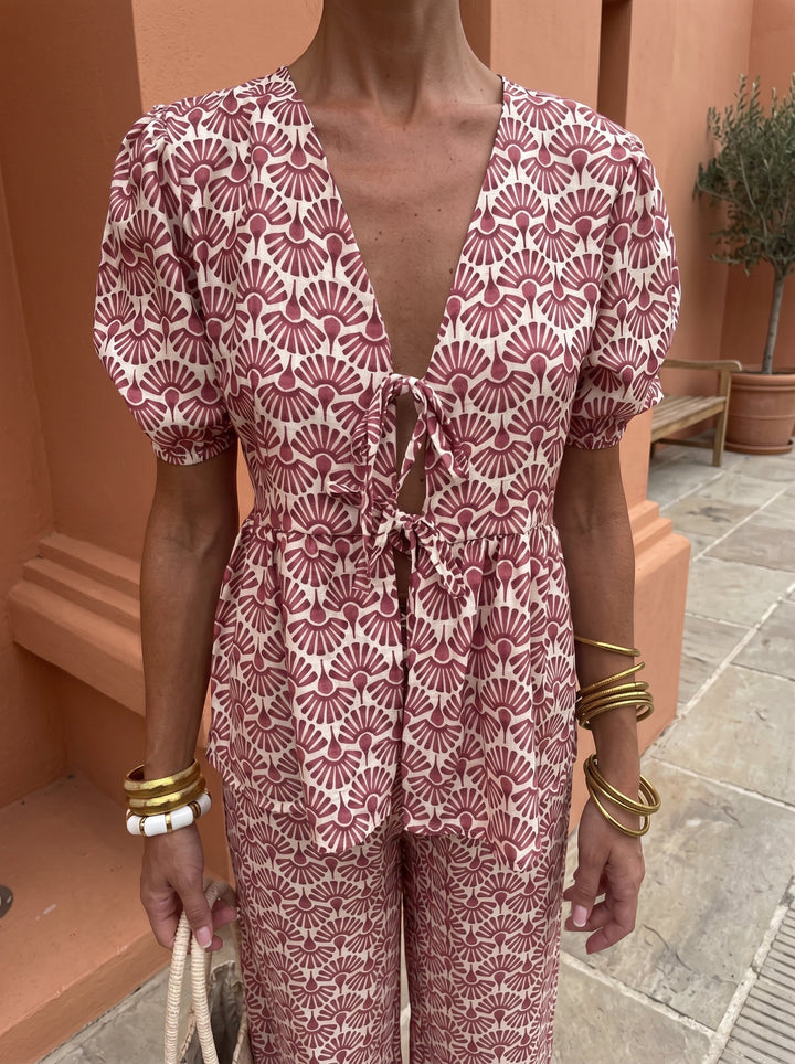 Valeria | Printed Two-Piece Set