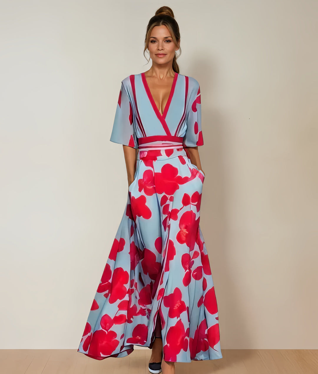 Scarlett | Elegant Floral Dress