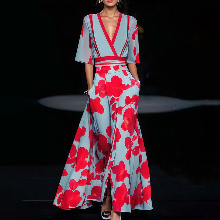 Scarlett | Elegant Floral Dress