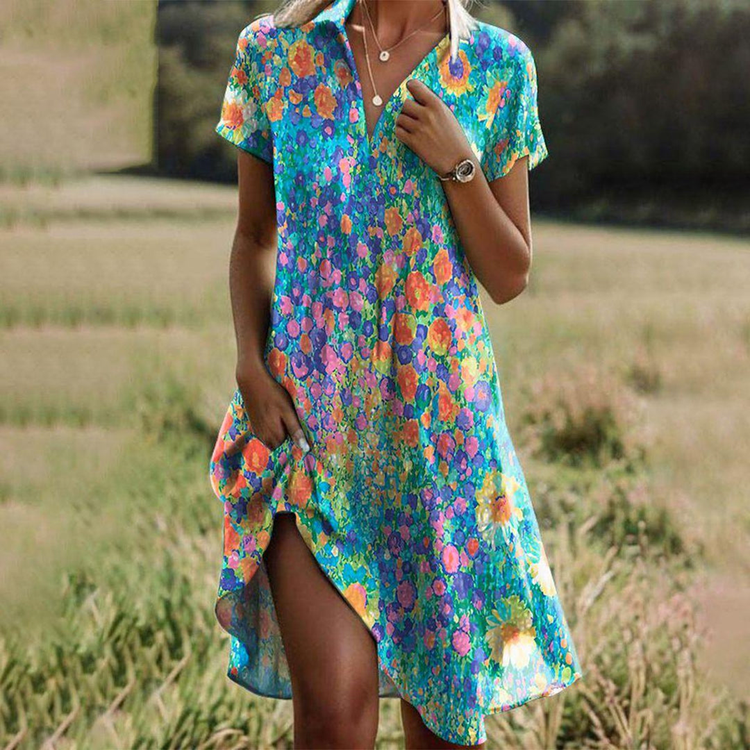 Boho chic summer dress