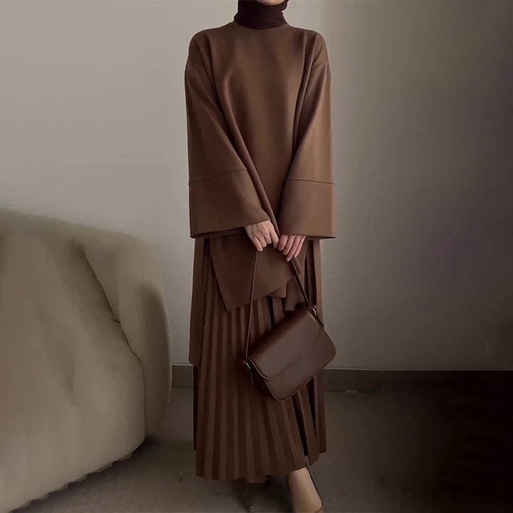 Ophelie | Chic Pleated Two-Piece Set