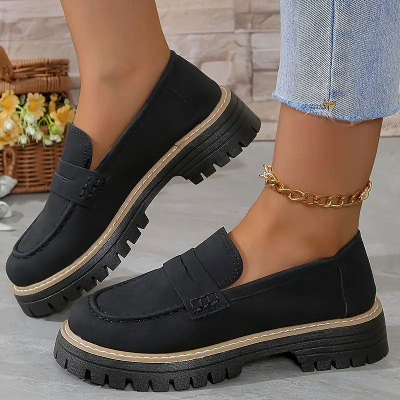 Hemali - All-Day Comfort Chunky Loafers
