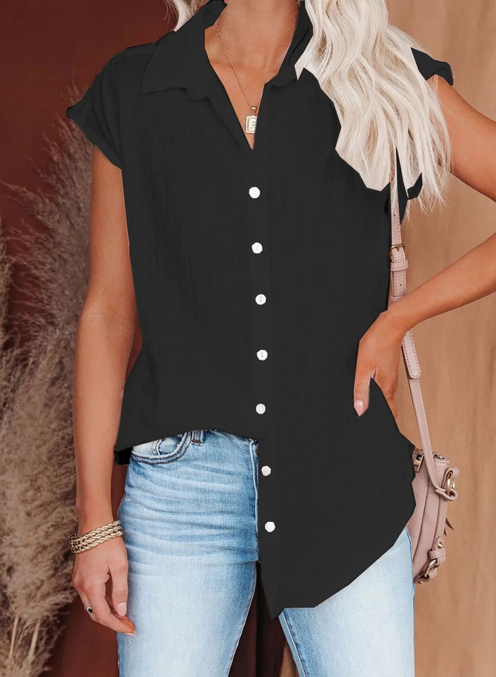 Clara | Relaxed Everyday Cotton Blouse