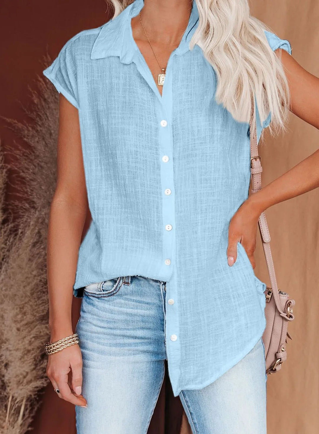Clara | Relaxed Everyday Cotton Blouse