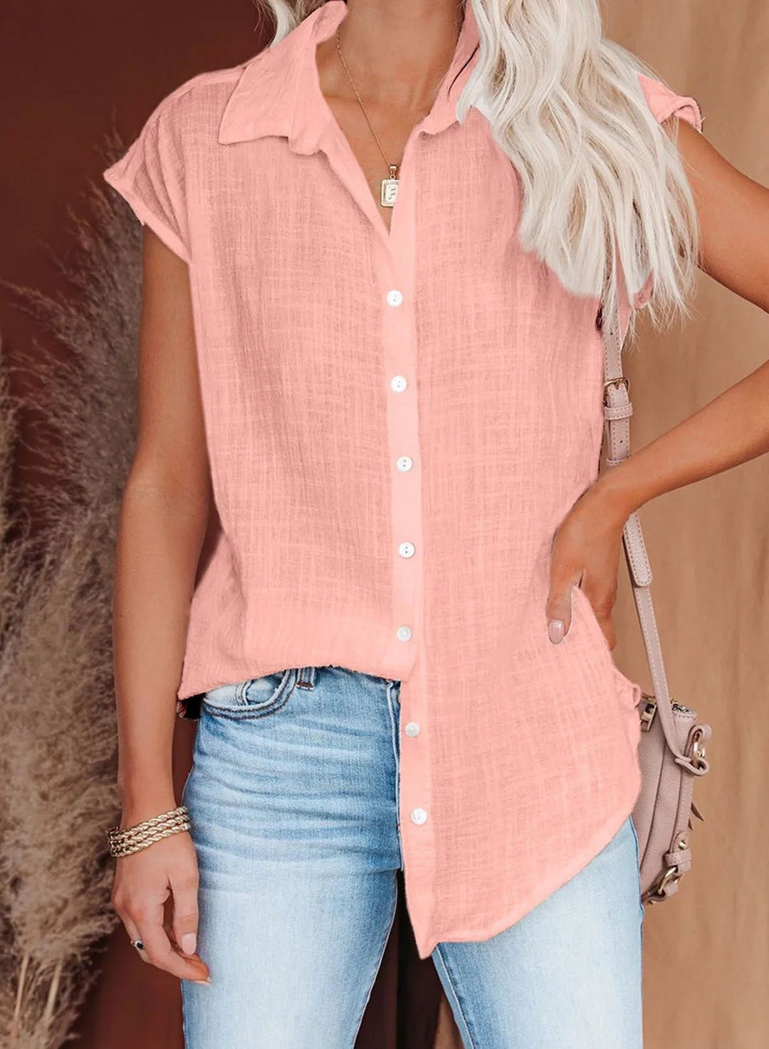 Clara | Relaxed Everyday Cotton Blouse