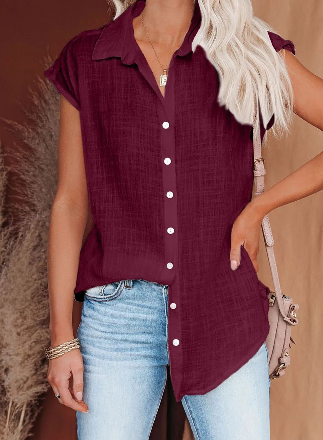 Clara | Relaxed Everyday Cotton Blouse