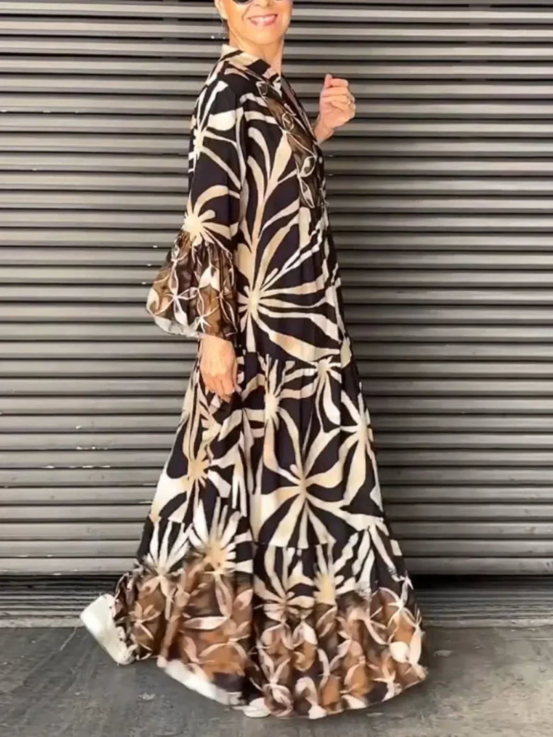 Flowing boho dress