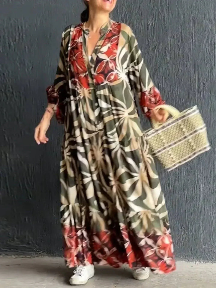 Flowing boho dress