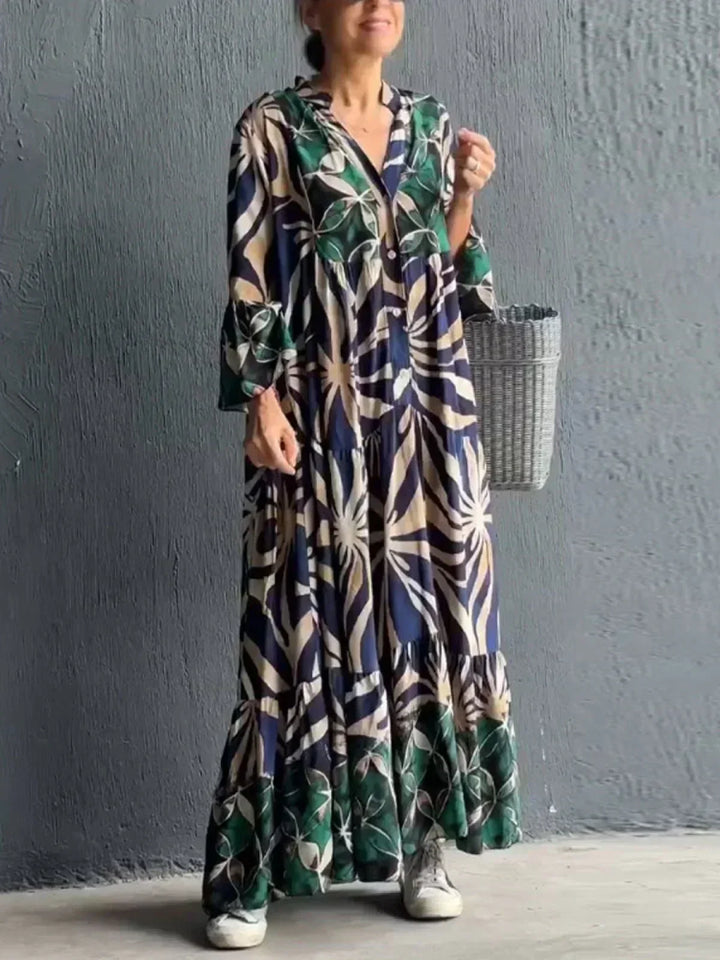 Flowing boho dress