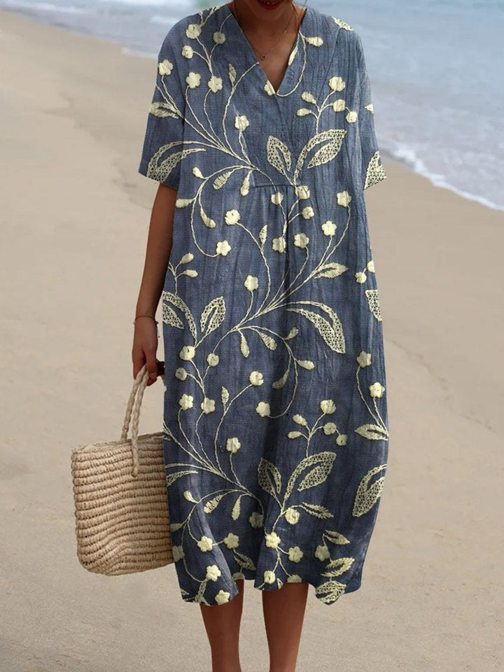 Hallie | Vintage Floral Dress