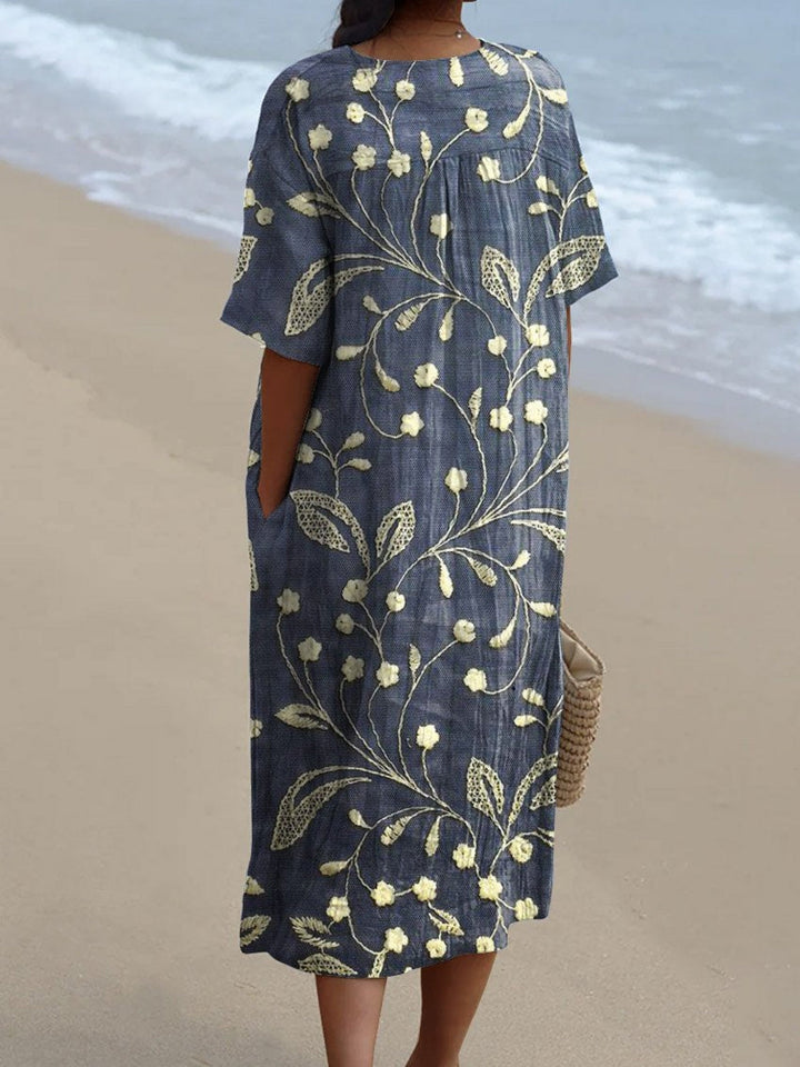 Hallie | Vintage Floral Dress